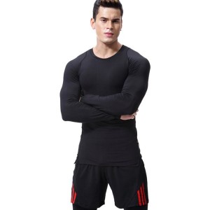 Fashion Custom Gym T Shirts Mens Long Sleeve T Shirts Activewear Wholesale Men Sport Casual Gym Wear Gym Clothing For Wholesales