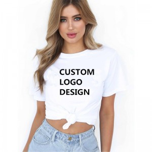 2021 New fashion Summer New Print Cartoon  T-shirts Cotton Girls Tops Casual Tee